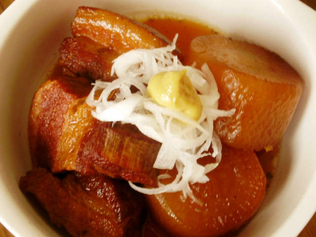 圧力鍋で早い!大根&豚角煮☆